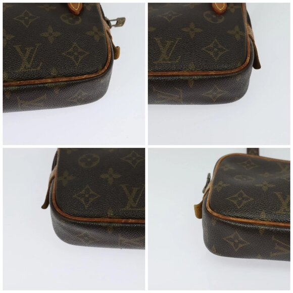 LOUIS VUITTON Monogram Marly Bandouliere Shoulder Bag M51828 LV Auth 119082 - Picture 16 of 16